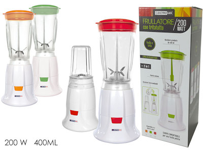 FRULLATORE 0,4 LT. 200W. CON SMINUZZATORE 892120 DICTROLUX