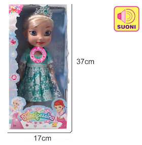 BAMBOLA PRINCIPESSINA DELLE NEVI CM.37 40329 APEL