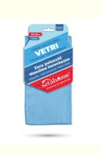 PANNO MICROFIBRA PER VETRI CM.35x35 62461 SETABLU