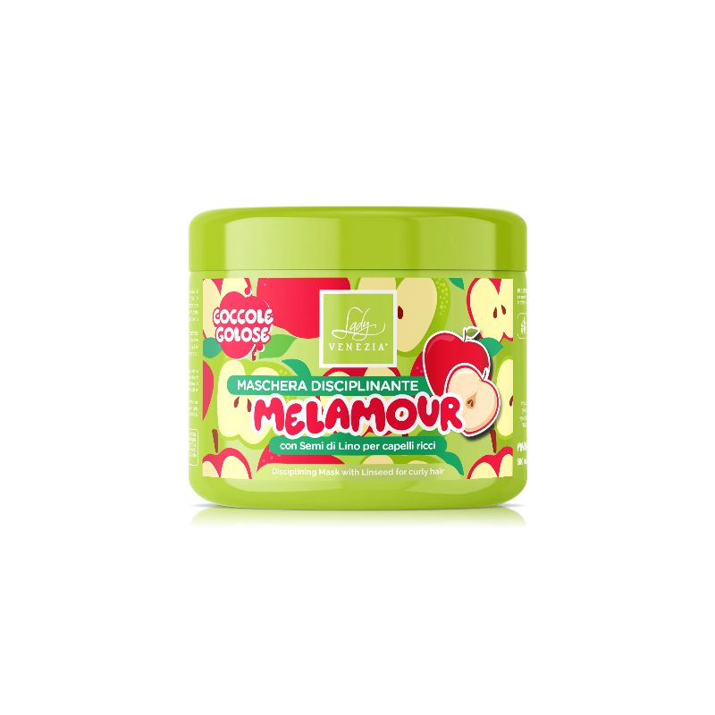 MASCHERA CAPELLI CONF.500ML. PER CAPELLI RICCI DISCIPLINANTE MELAMOUR