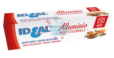 CARTA ALLUMINIO 150MT. PROFESSIONAL IDEAL