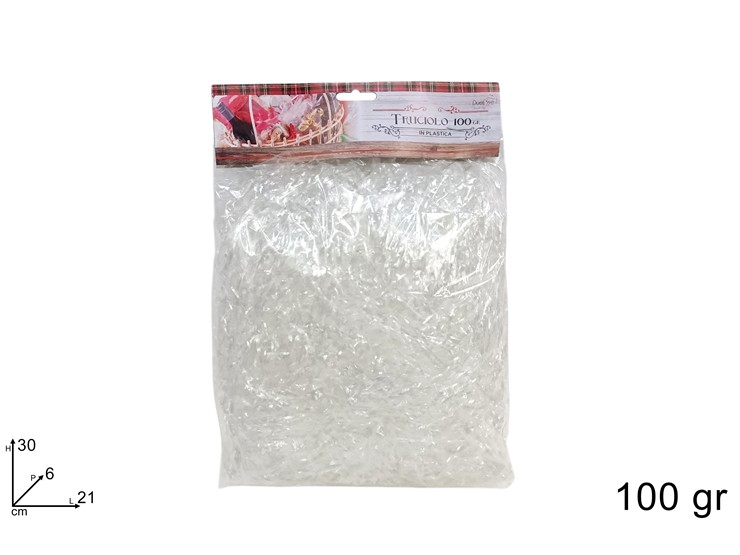 PAGLIA TRUCIOLO IN PPL PER CONFEZIONI IN BUSTA 100GR. DUESSE