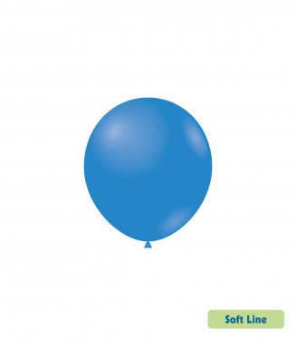 PALLONCINI 5 POLLICI CM.13 CONF.100PZ. BLU ROYAL 130 SOFTLINE