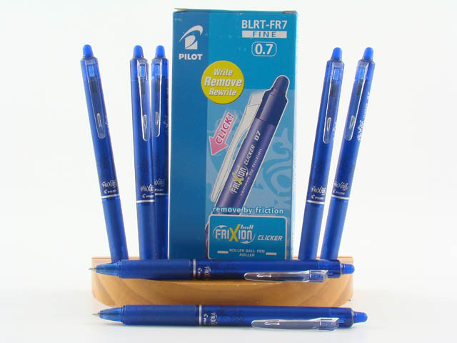 PENNA CANCELLABILE PILOT FRIXION CLICKER BLU pezzi 12