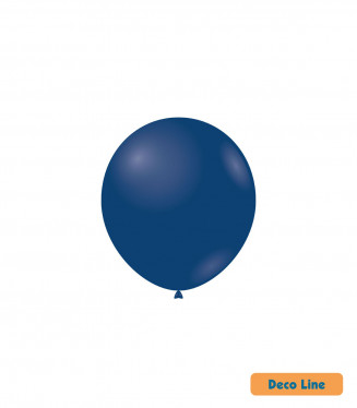 PALLONCINI DECO LINE PROFES. PASTELLO 5 POLLICI CM.13 CONF.100PZ. BLU PRUSSIANO