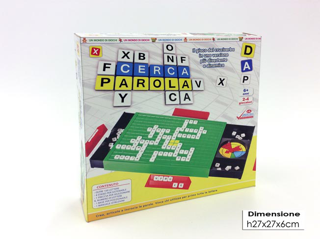 GIOCO CERCA LA PAROLA 100 LETTERE 122015 GENERAL