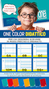 QUADERNONE 100GR. PER DISGRAFIA ff.18+1 A RIGHE B CL.3° PEZZI 6