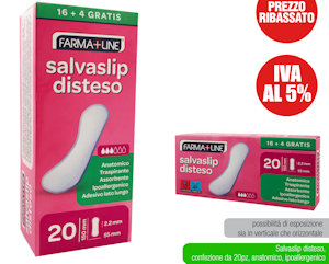 ASSORBENTI SALVASLIP FARMALINE CONF.20PZ. STESO
