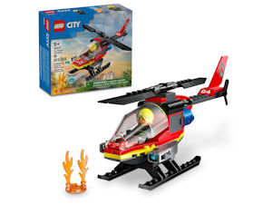 LEGO CITY ELICOTTERO DEI POMPIERI 60411