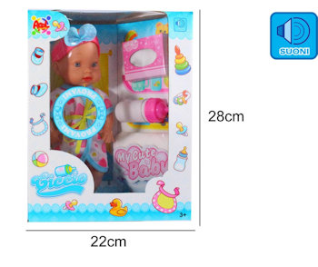 BAMBOLOTTO CICCIO CON VOCE E ACCESSORI 36158 APEL
