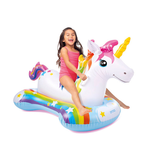 CAVALCABILE GONFIABILE UNICORNO CM.163x86 INTEX 57552