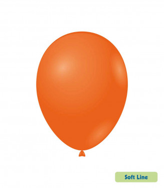 PALLONCINI 12 POLLICI CM.30 ARANCIONE 131 PASTELLO CONF.50PZ. SOFTLINE