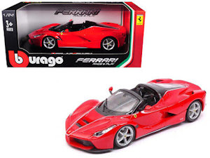 AUTO MODELLINO 1:24 SINGOLA FERRARI LA FERRARI APERTA 18-26022 BURA