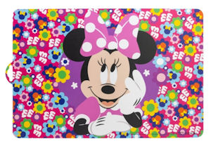 MINNIE TOVAGLIETTA IN PVC LAVABILE CM.43x28 EOLD.