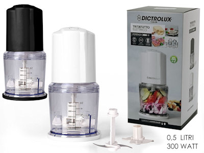 TRITATUTTO ELETTRICO 0,50LT. 300W 889900 DICTROLUX