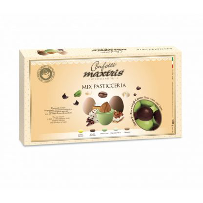 CONFETTI MAXTRIS CIOCOMANDORLA 1KG. MIX PASTICCERIA MANDORLA RICOPERTA DI CI