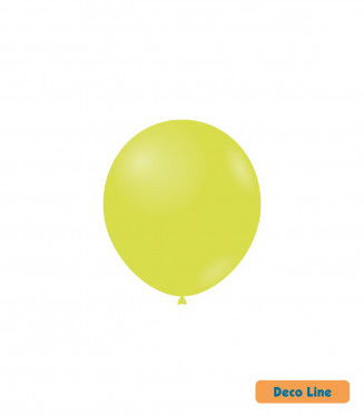 PALLONCINI DECO LINE PROFES. PASTELLO 5 POLLICI CM.13 CONF.100PZ. VERDE KIWI