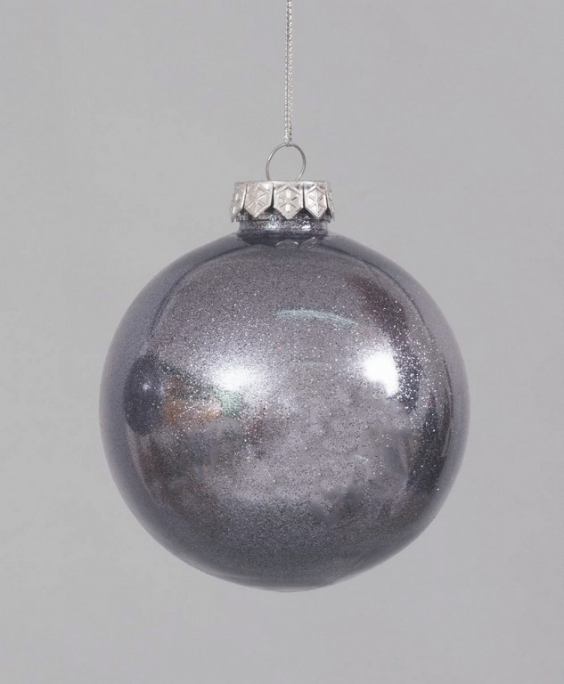 SFERE SINGOLE LUCIDE 10 CM. ARGENTO BRILLANTE EURONATALE