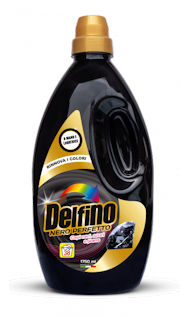 LAVATRICE LIQUIDO LAVAGGI 38 DELFINO NERO PERFETTO PER CAPI NERI SCURI E JEANS