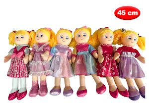 BAMBOLA DI PEZZA CM.45 LE BIRICCHINE MAZ