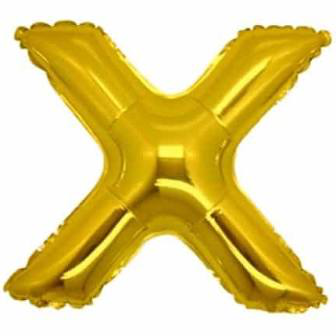PALLONCINO MYLAR  LETTERA oro X cm.102 D.40 BIGPARTY