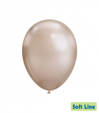 PALLONCINI 12 POLLICI CHROME CM.30 CHAMPAGNE 119 CONF.50PZ. SOFT LINE