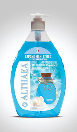 SAPONE LIQUIDO 1LT. CON DOSATORE ALTHAEA TALCO LIQUIDO