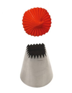 CORNETTO IN ACCIAIO MERINGA 24 DENTI IN BLISTER  DECORA