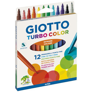 PENNARELLI TURBO COLOR DA 12 GIOTTO