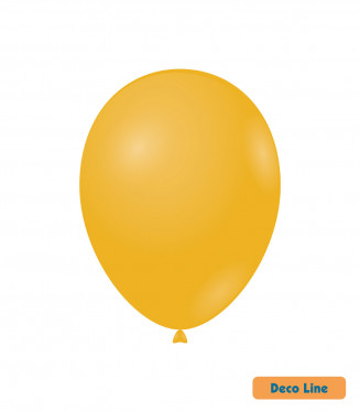 PALLONCINI DECO LINE PROFES. PASTELLO 12 POLLICI CM.30 CONF.50PZ. GIALLO PAPAYA