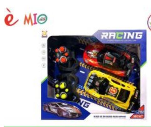 AUTO RADIO COMANDO 1:22 CONF. 2 AUTO CON 2 TELECOMANDI SPORTIVE EOLD.