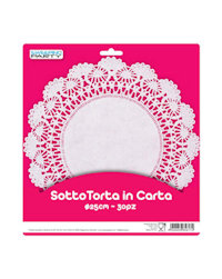 SOTTOTORTA MERLETTO ROTONDO D.25 CONF.30PZ. SWEEPING