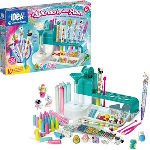 CREA IDEA LABORATORIO DI PENNE COLORATE 6+ ANNI 18748 CLEMENTONI