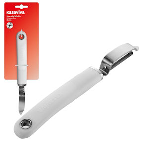 UTENSILE PELAVERDURE IN ACCIAIO CM.21 SU BLISTER KASAVIVA