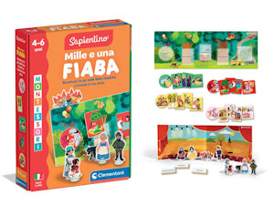 SAPIENTINO MONTESSORI MILLE E UNA FIABA 4-6 ANNI 16846 CLEMENTONI