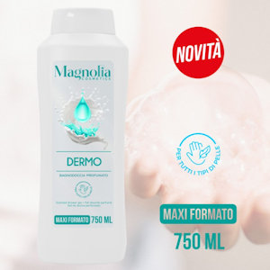 BAGNOSCHIUMA 750ML. DERMO LINEA MAGNOLIA IRGE