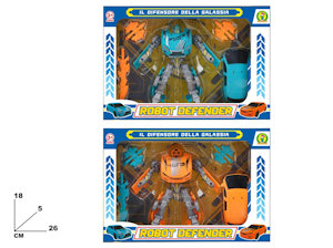 ROBOT TRANSFORMER DEFENDER 2 IN 1 MAZ.