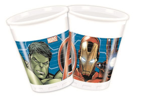 AVENGERS BICCHIERI IN CARTA ML.200 CONF. 8PZ. BIGIEMME