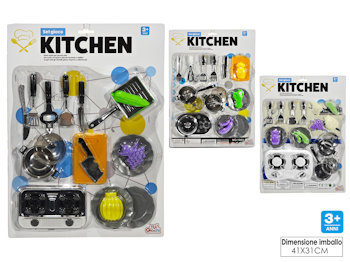 BLISTER F. CUCINA KITCEHN CON ACCESSORI CM.41x31 100224 GENERAL