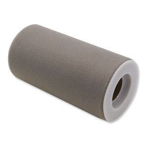 ROTOLO TULLE H.CM.12.5 x 25 MT. ARGENTO MATTO BIGPARTY