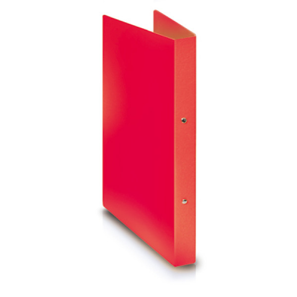 RACCOGLITORE 2 ANELLI D.30mm A4 CARTONCINO RIGIDO ROSSO PEZZI 5
