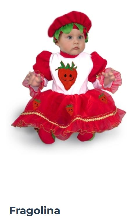 COSTUME BABY 10/12 MESI FRAGOLINA DI PEGASUS 5012