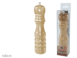 SPARGITORI MACINA SALE E PEPE IN LEGNO CM.20 747810 GENERAL