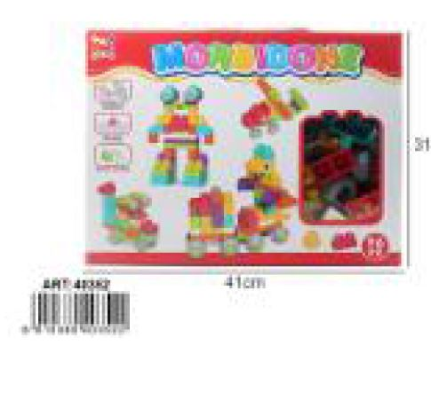 COSTRUZIONI KIT MATTONCINI MORBIDONE 96PZ. 40352 APEL