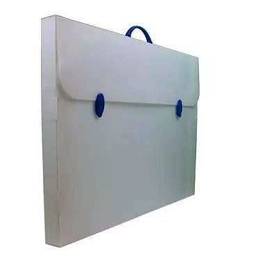 CARTELLA POLIONDA DORSO 5,5 CM.37x57 BIANCA EVERY LINE 2 CLIP FAVORIT