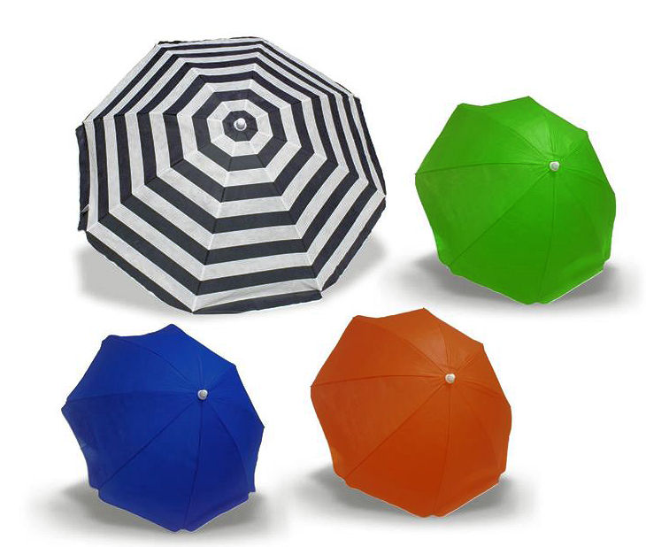 OMBRELLONE FERRO TNT D.140 PALO 19 CAMPING IN SACCA PVC 30903