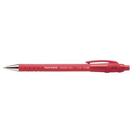 PENNA PAPERMATE FLEXGRIP ULTRA A SCATTO ROSSA pezzi 12