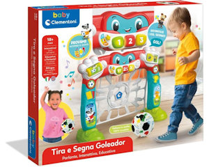 GIOCO TIRA E SEGNA GOLEADOR 18 + MESI 17954 CLEMENTONI