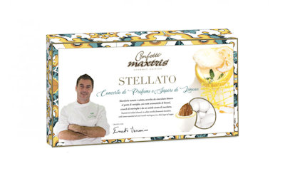 CONFETTI MAXTRIS CIOCOMANDORLA STELLATO 1KG. MANDORLA CIOCCOLATO ED SAPORI DI L