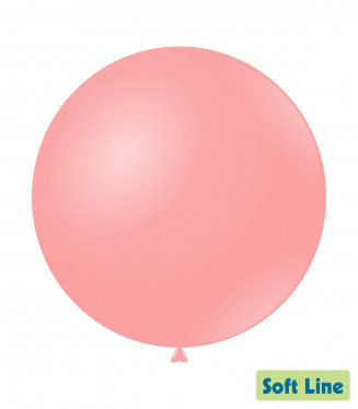 PALLONCINI 36 POLLICI CM.91 ROSA BABY 126 CONF.5PZ. SOFT LINE PASTELLO